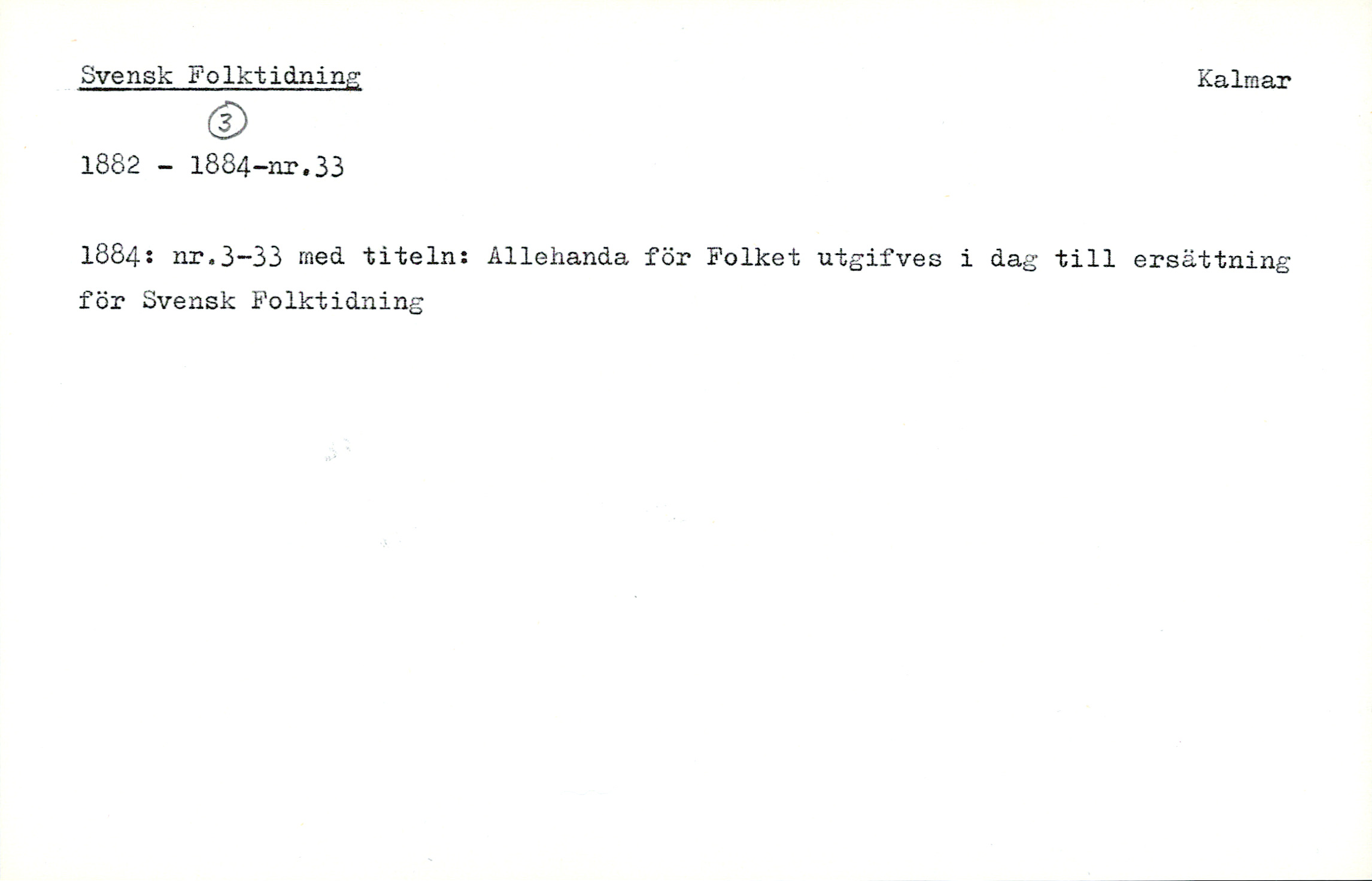 Catalogue Card_33117