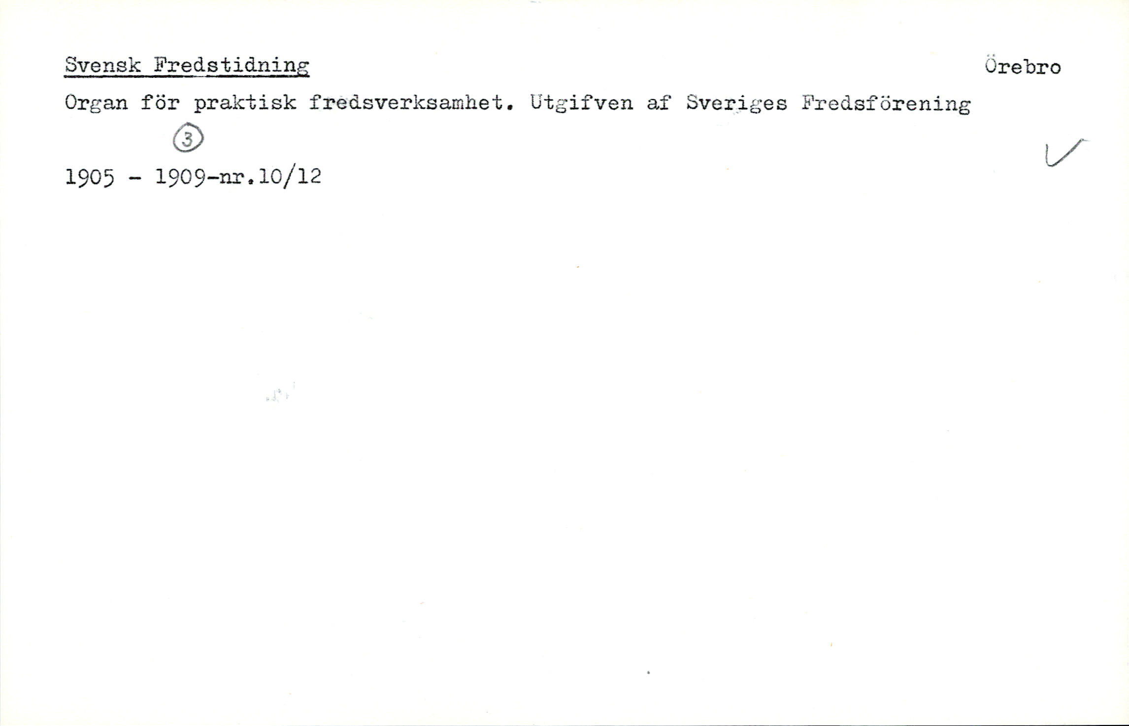 Catalogue Card_33118