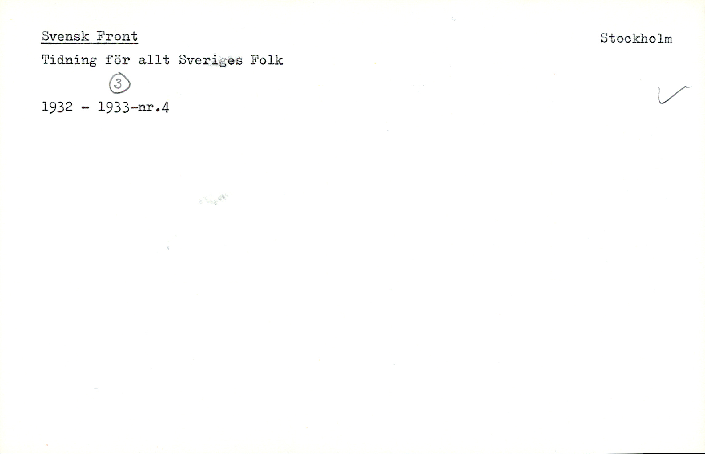 Catalogue Card_33119