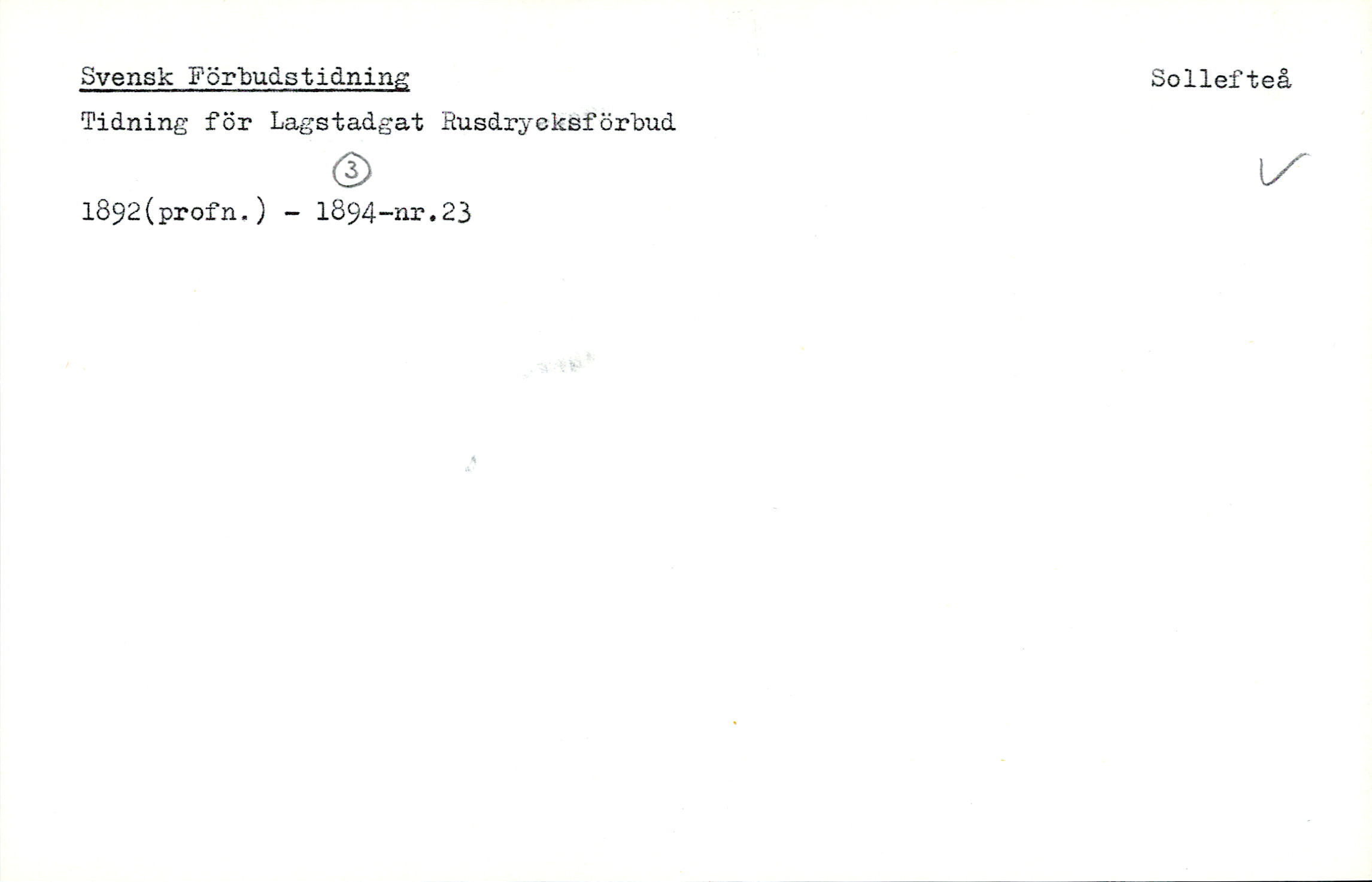 Catalogue Card_33120