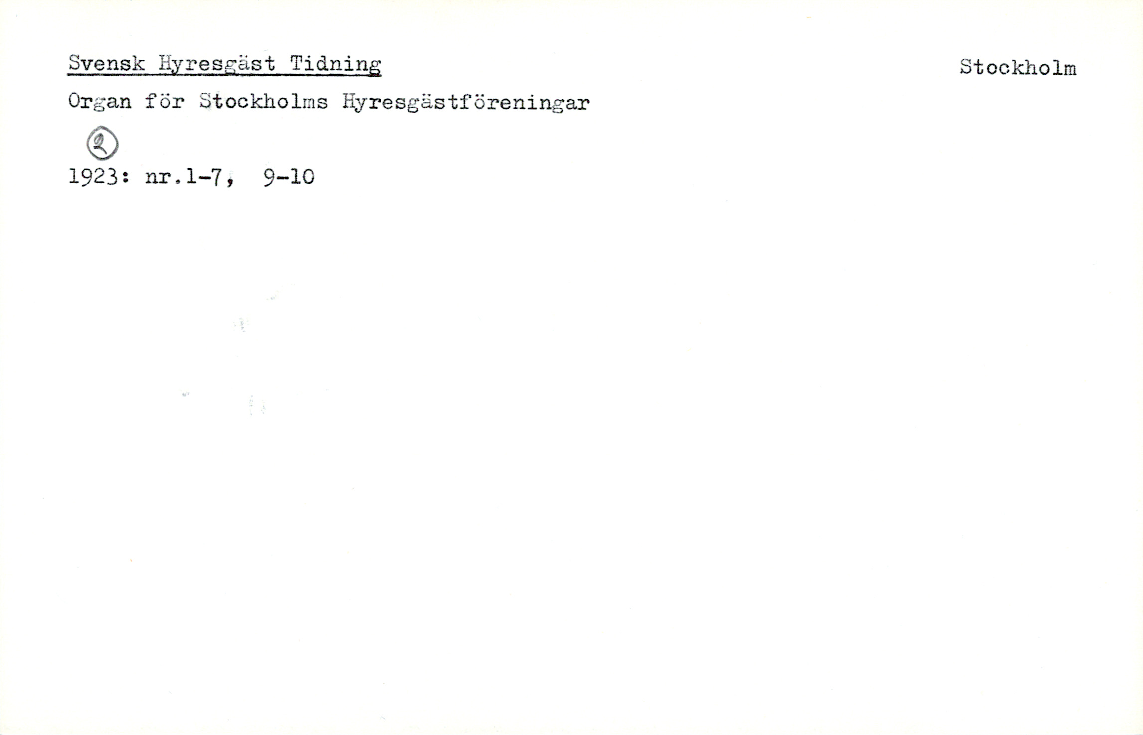 Catalogue Card_33127