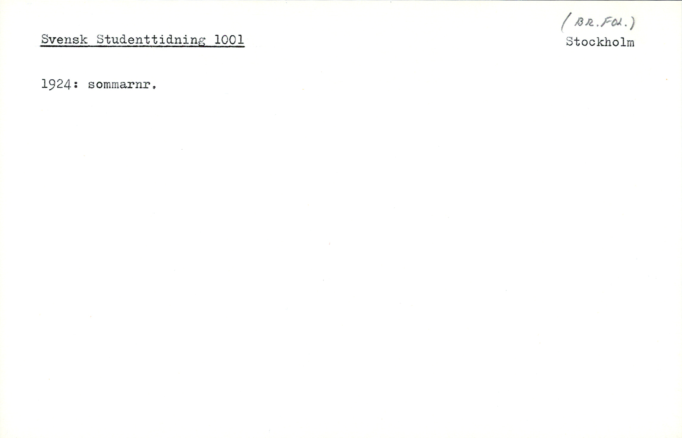 Catalogue Card_33153