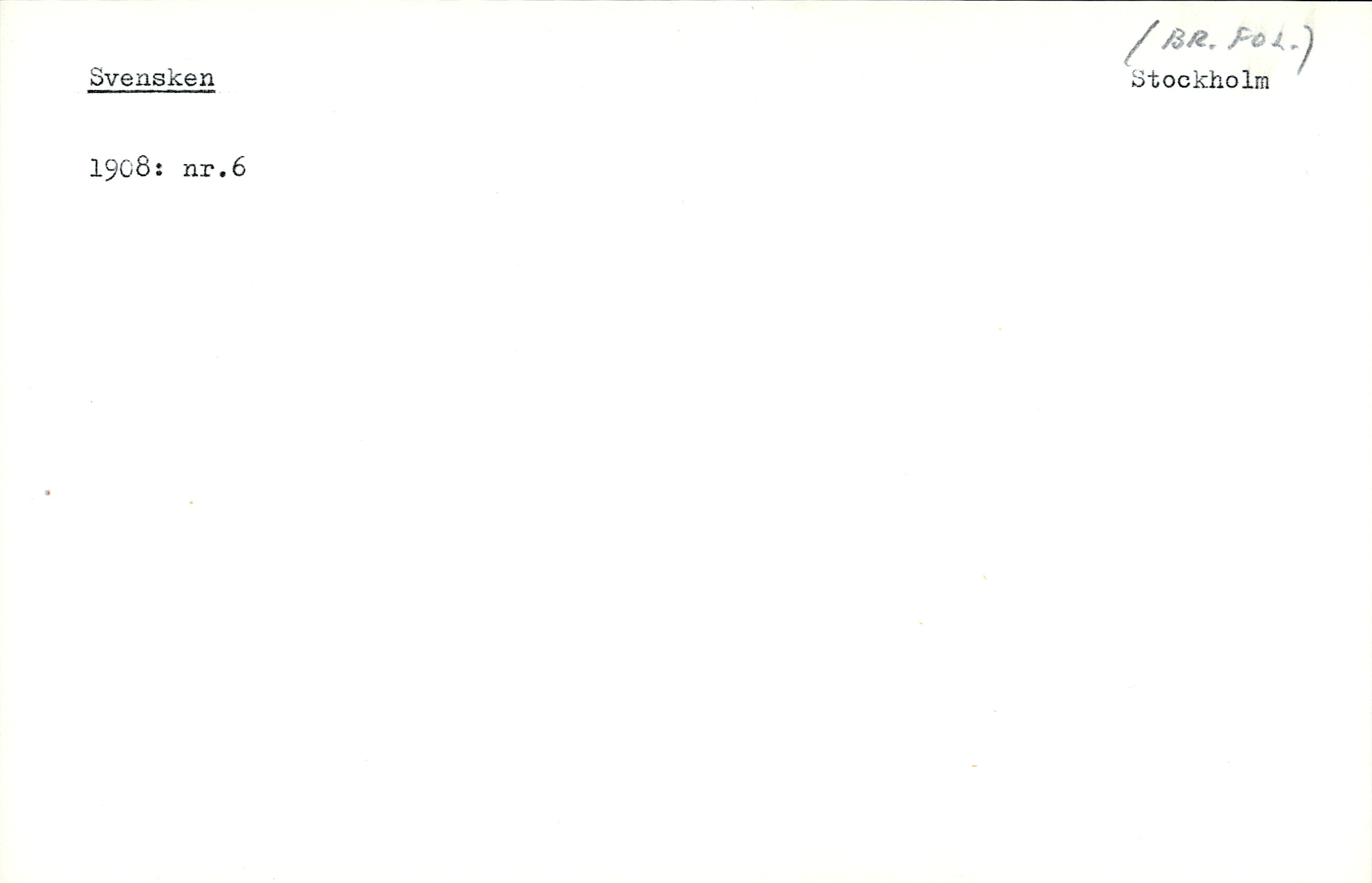 Catalogue Card_33245