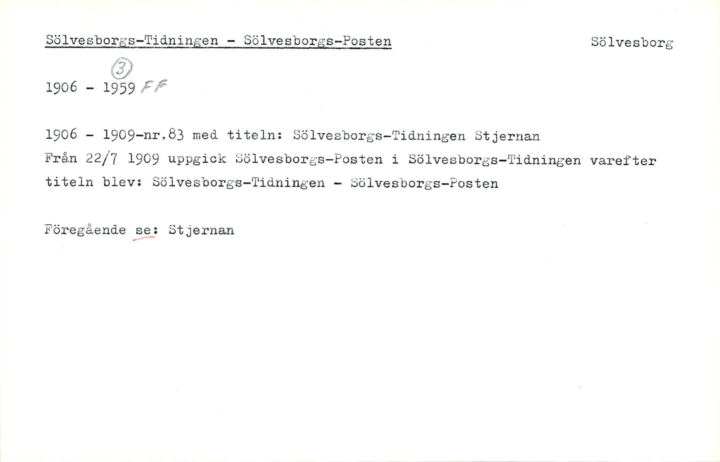 Catalogue Card_33405