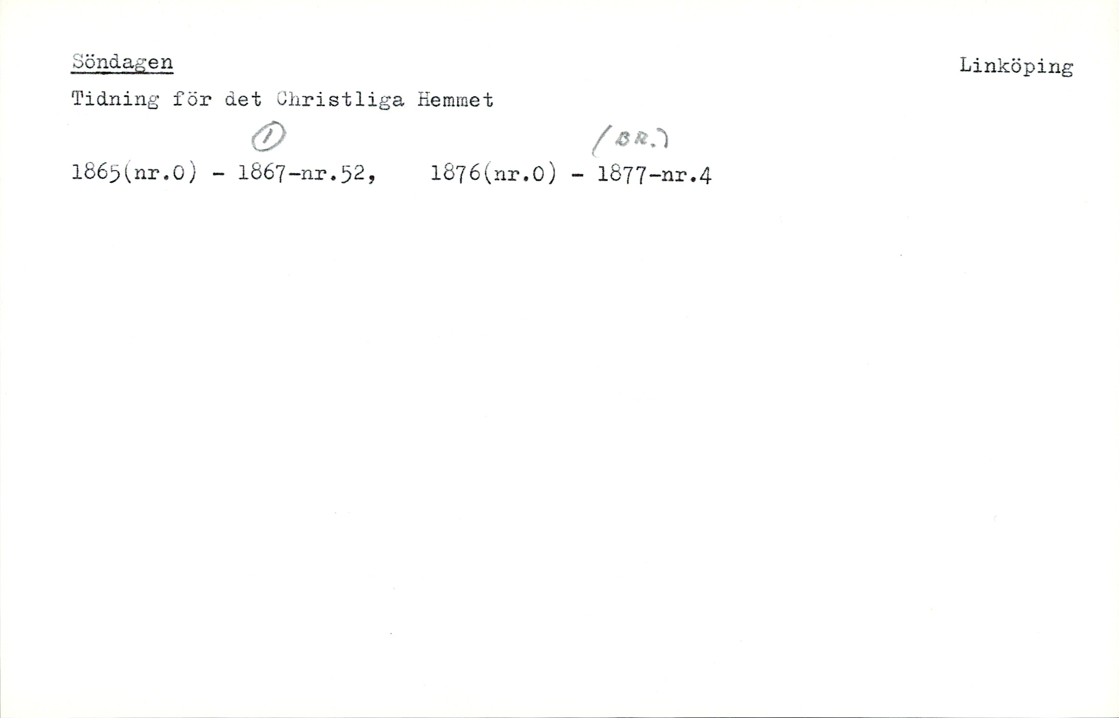 Catalogue Card_33407