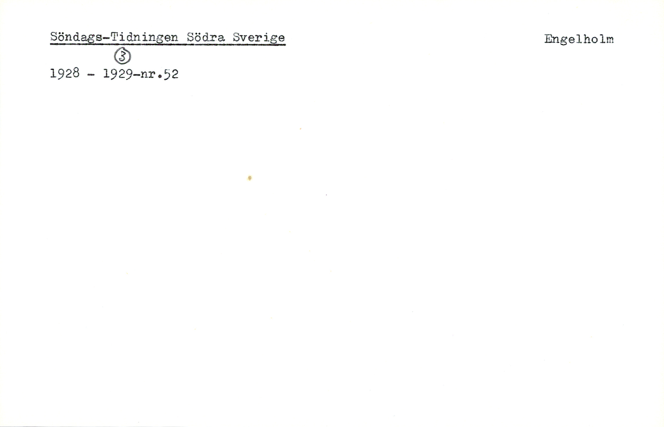 Catalogue Card_33430