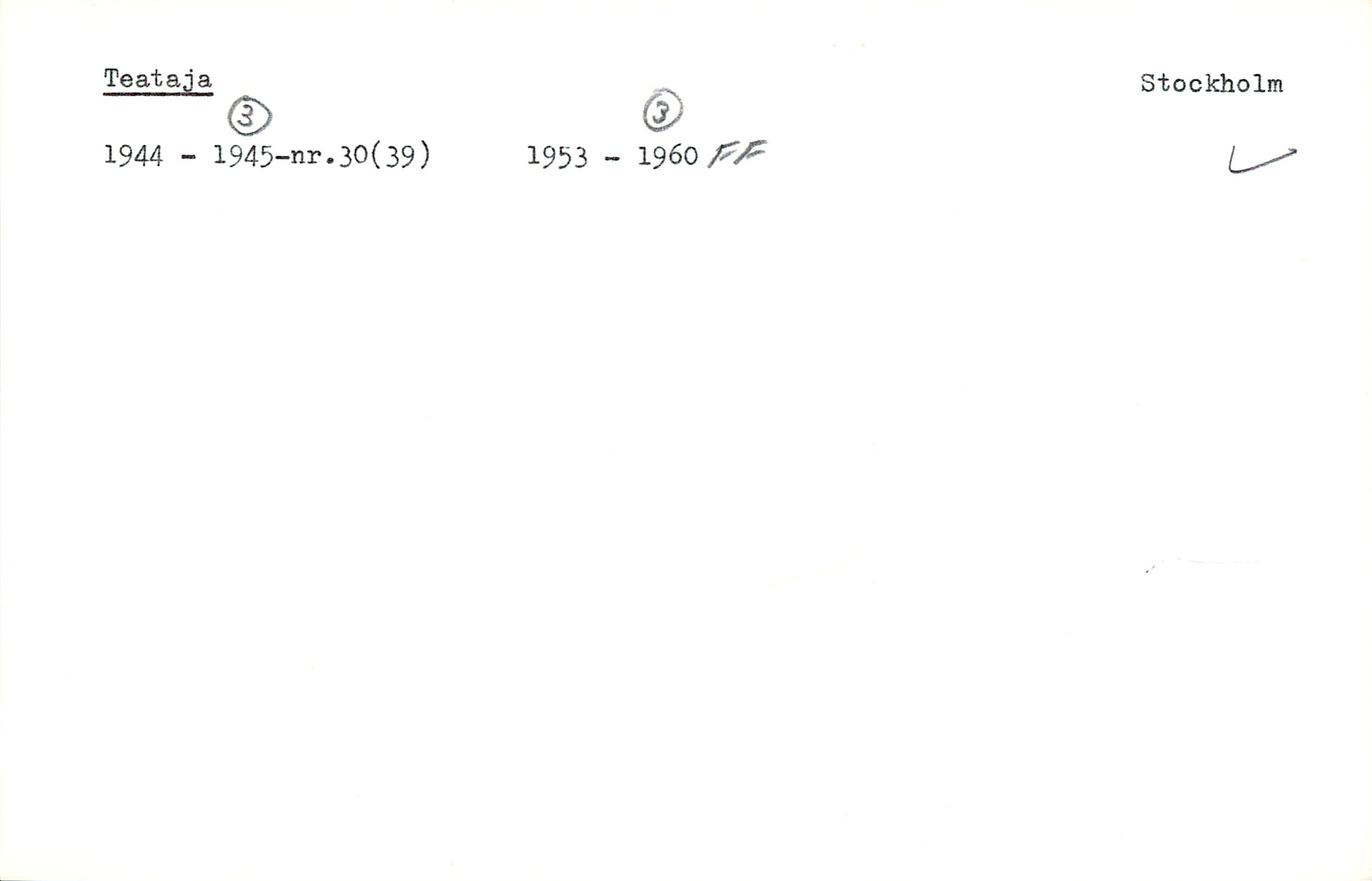 Catalogue Card_33447