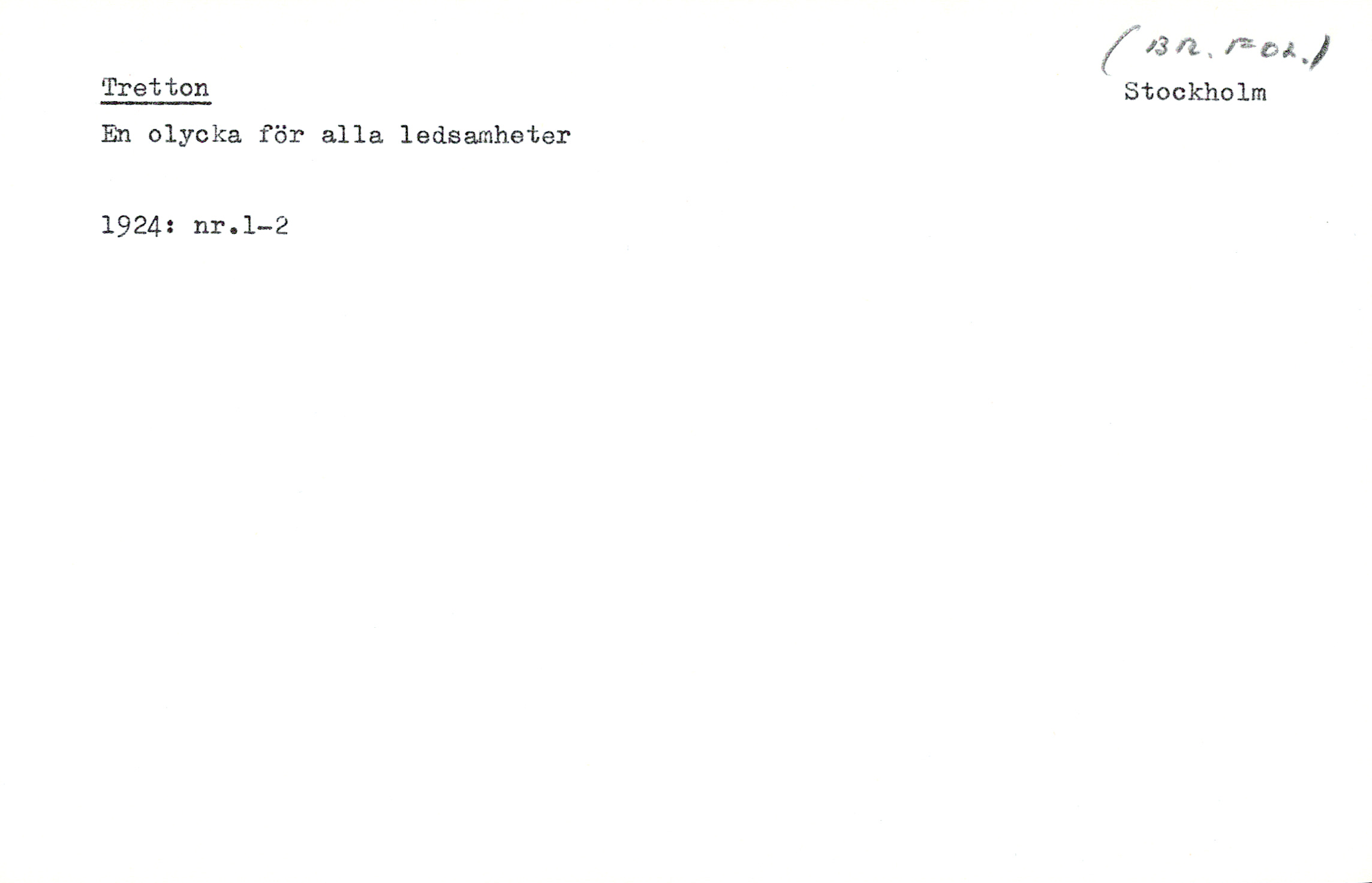 Catalogue Card_33580