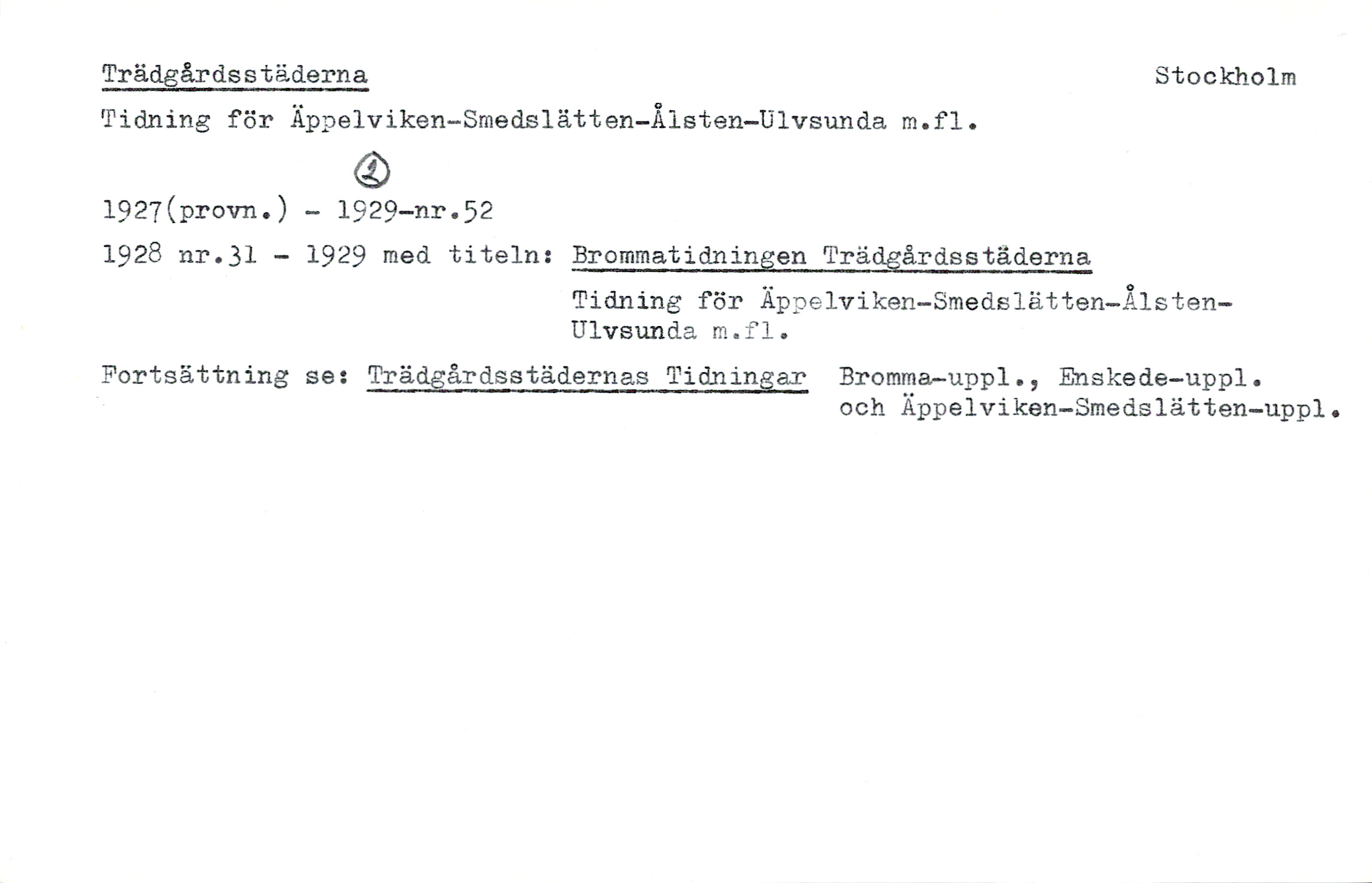 Catalogue Card_33610