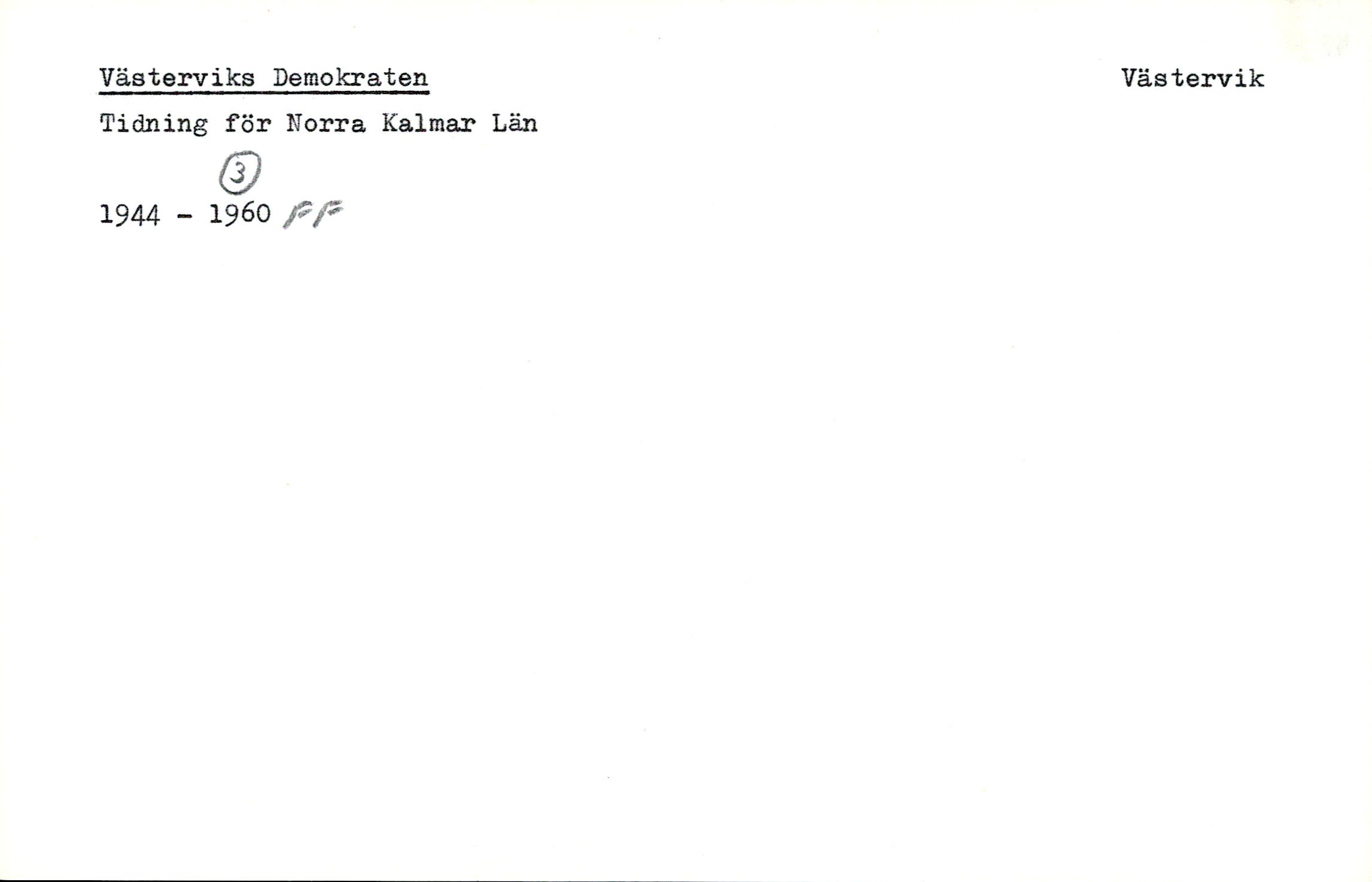 Catalogue Card_35300