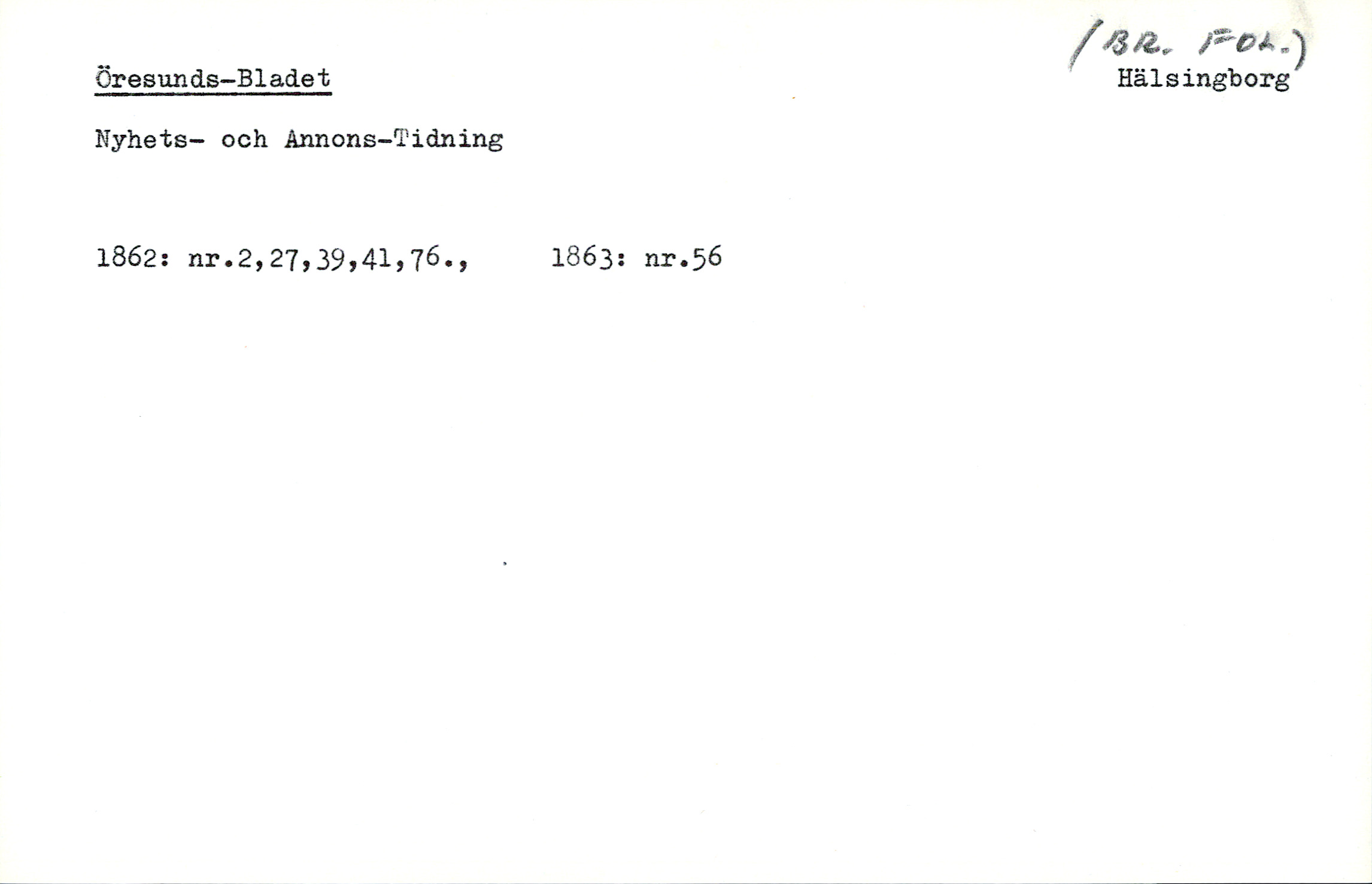 Catalogue Card_35488